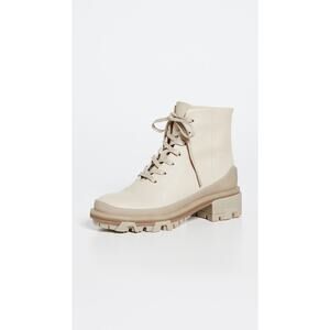 Rag & Bone 'Shiloh' Grey Leather Hikers Size 35
